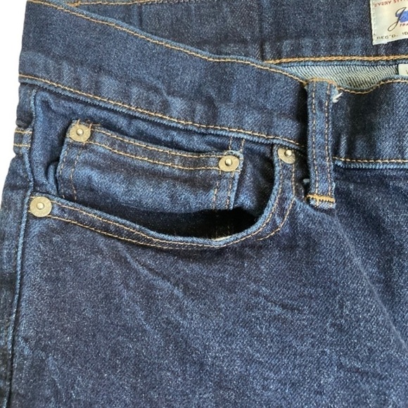 J. Crew Men's 250 Skinny Jeans Kurabo Premium Japanese Denim Dark Wash 30x32 - Picture 12 of 16